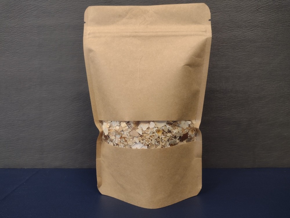 ORGANIC Crushed Egg Shells Florida Garden Ceylon Brown Rainbow eggs
