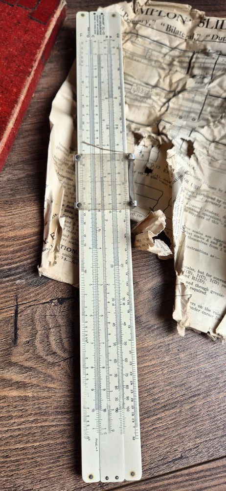 British Simplon Slide Rule & How To Use Them
