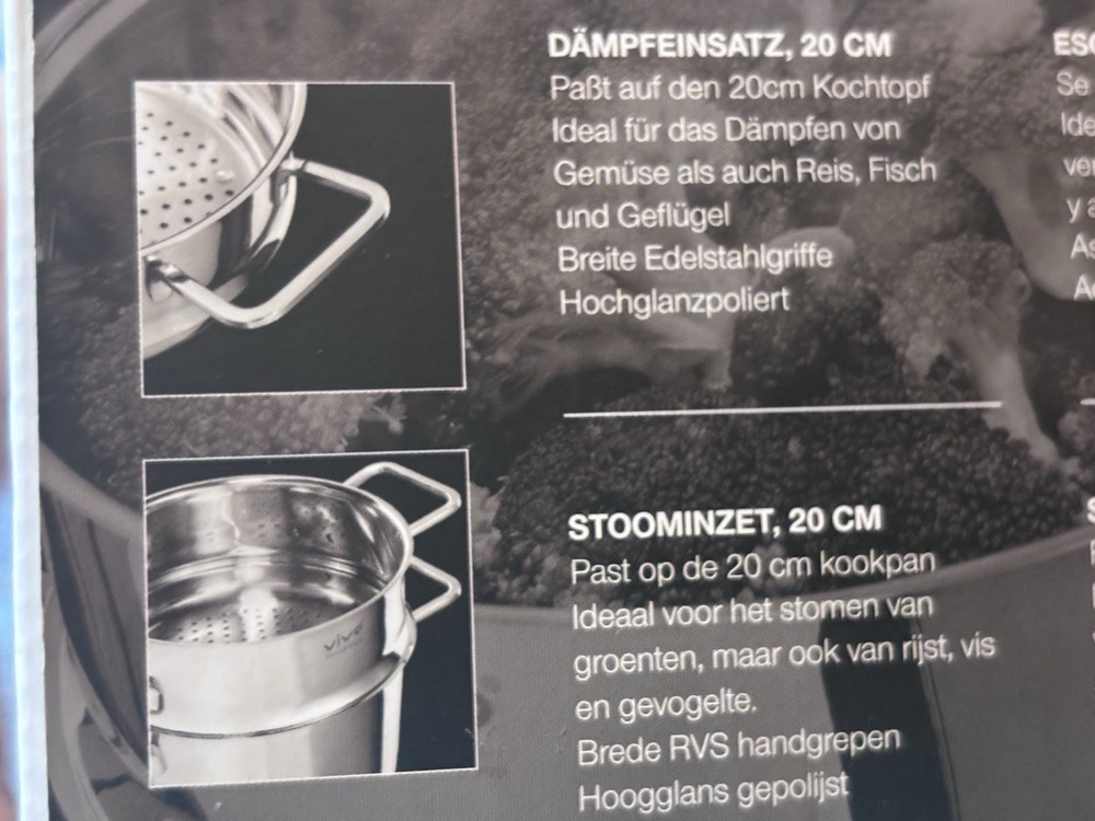 Villeroy & Boch VIVO 8” Steamer Insert