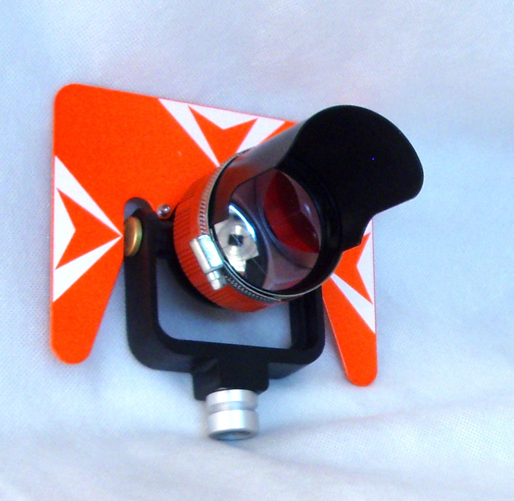 Weather protection cap for prism, total station