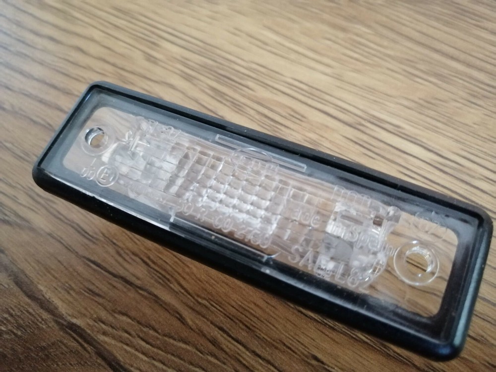 BMW E30, E12, E24, E28, E30, E23, E26, Z1, Registration plate Light, NEW, HELLA
