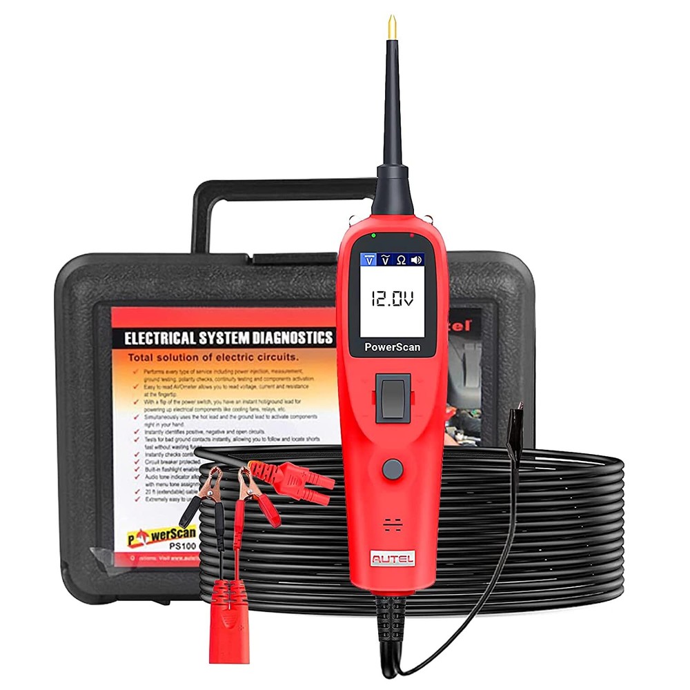 Autel PowerScan PS100 Circuit Tester Electrical Diagnostic Power Probe 12V/24V