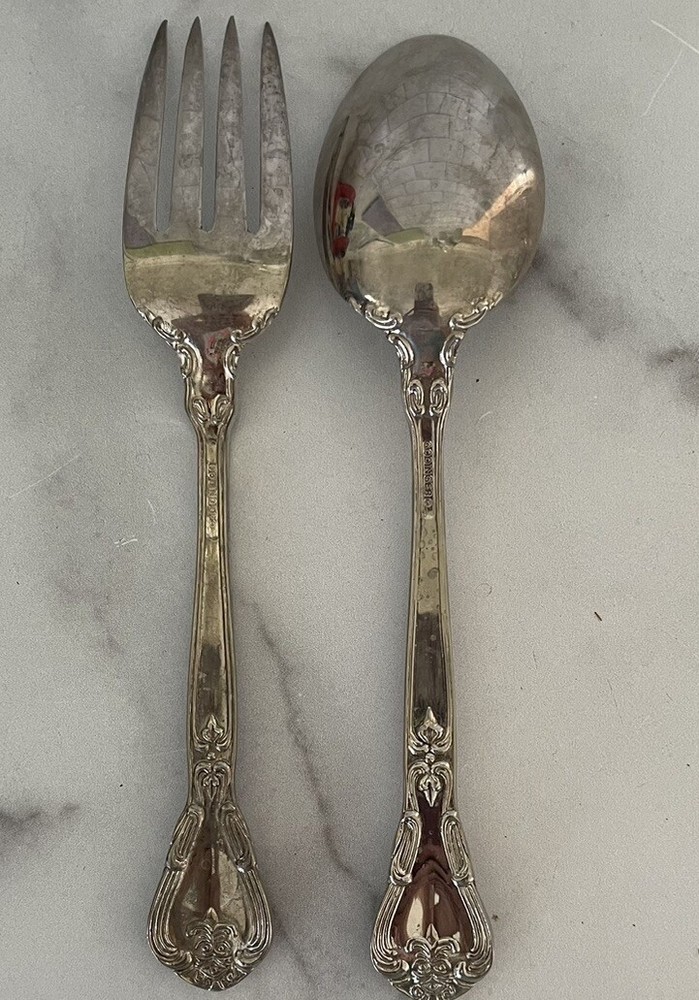 Godinger Casserole Spoon & Meat Serving Fork 8.5"