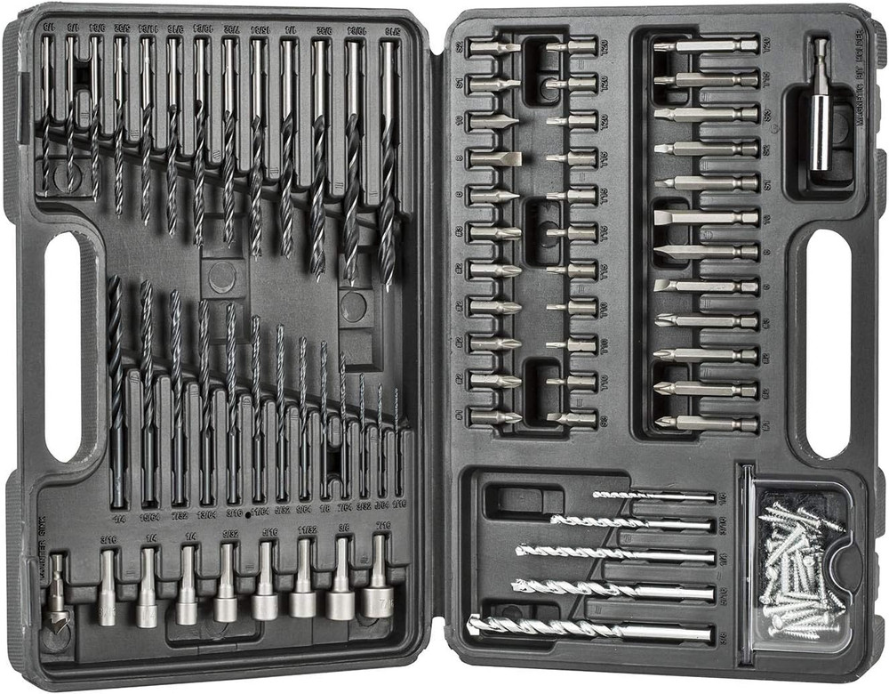 BLACK+DECKER Drill Bit Set/Screwdriver Bit Set Combo, 109-Piece