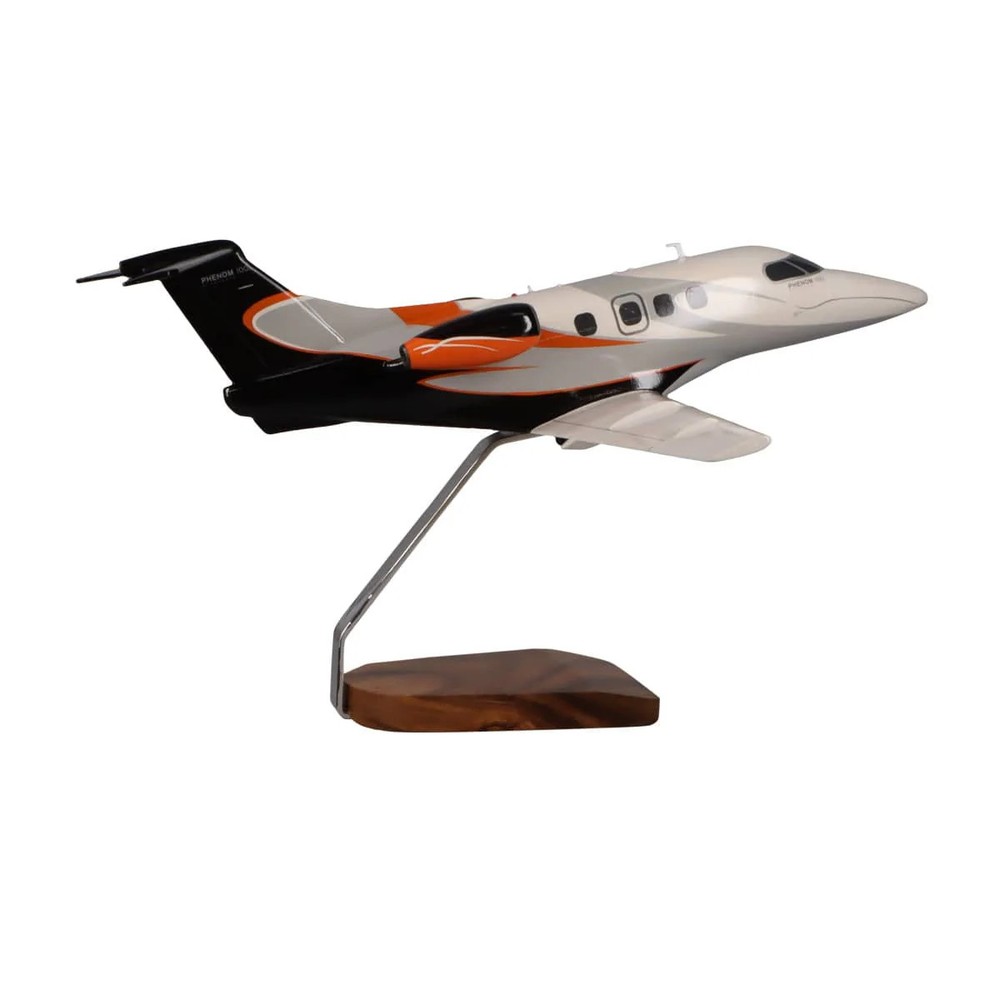 NEW Embraer Phenom 100 Large Mahogany Model