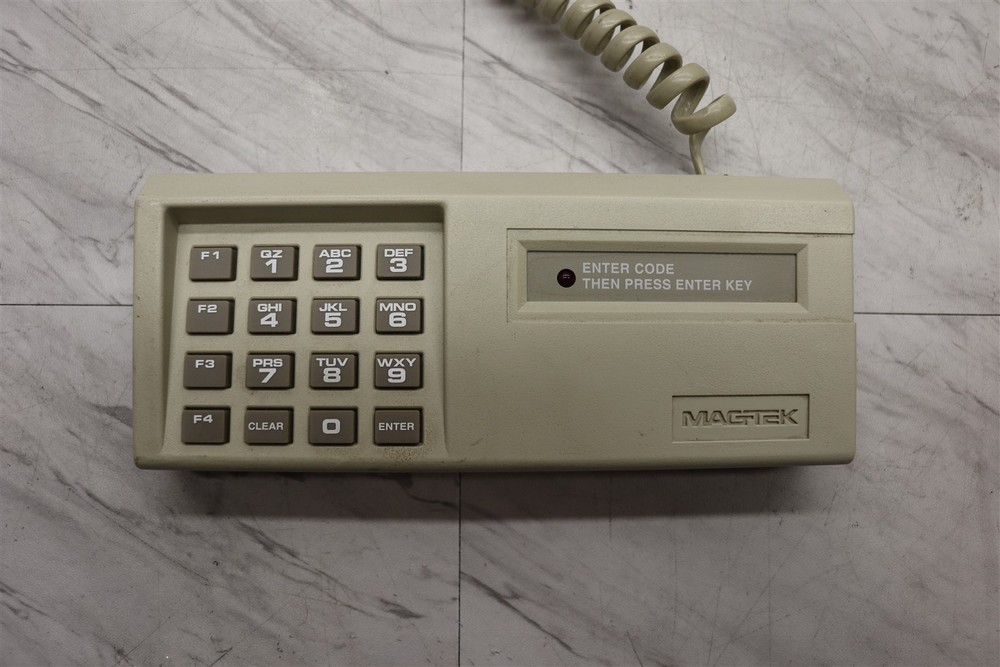 Magtek MCAT Magnetic Strip Encoder Card Reader w/ Keyboard, Printer, & Pinpad