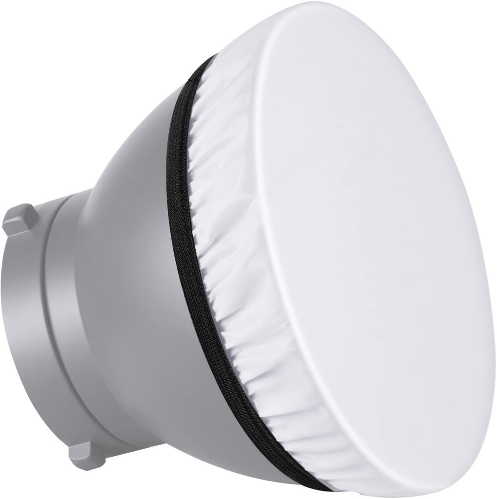 2-Pack 7 Inches/180Mm Soft White Diffuser Sock, Softens the Light Output, Perfec