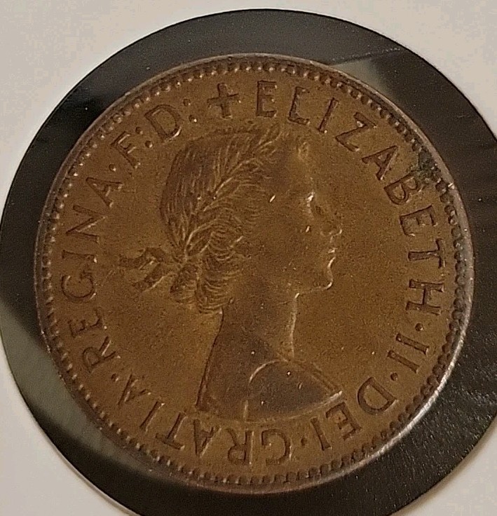 1965 Great Britain Half Penny