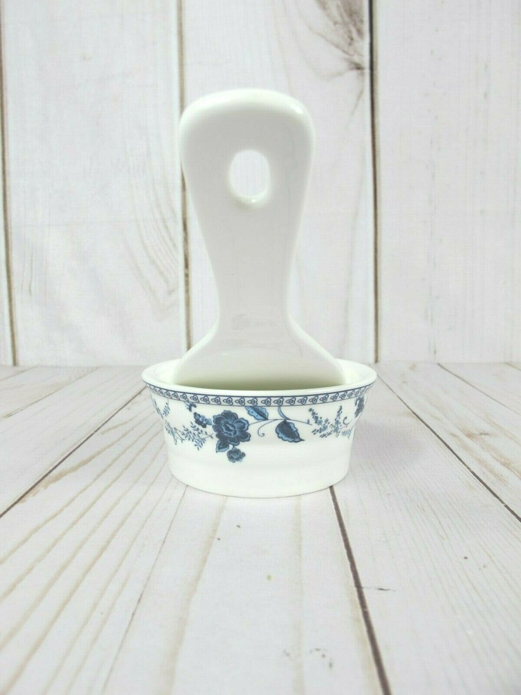 Ceramic Rice Scoop and Holder Kitchen Art ~ NEW