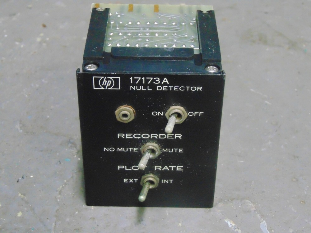 HP HEWLETT PACKARD 17173A NULL DETECTOR