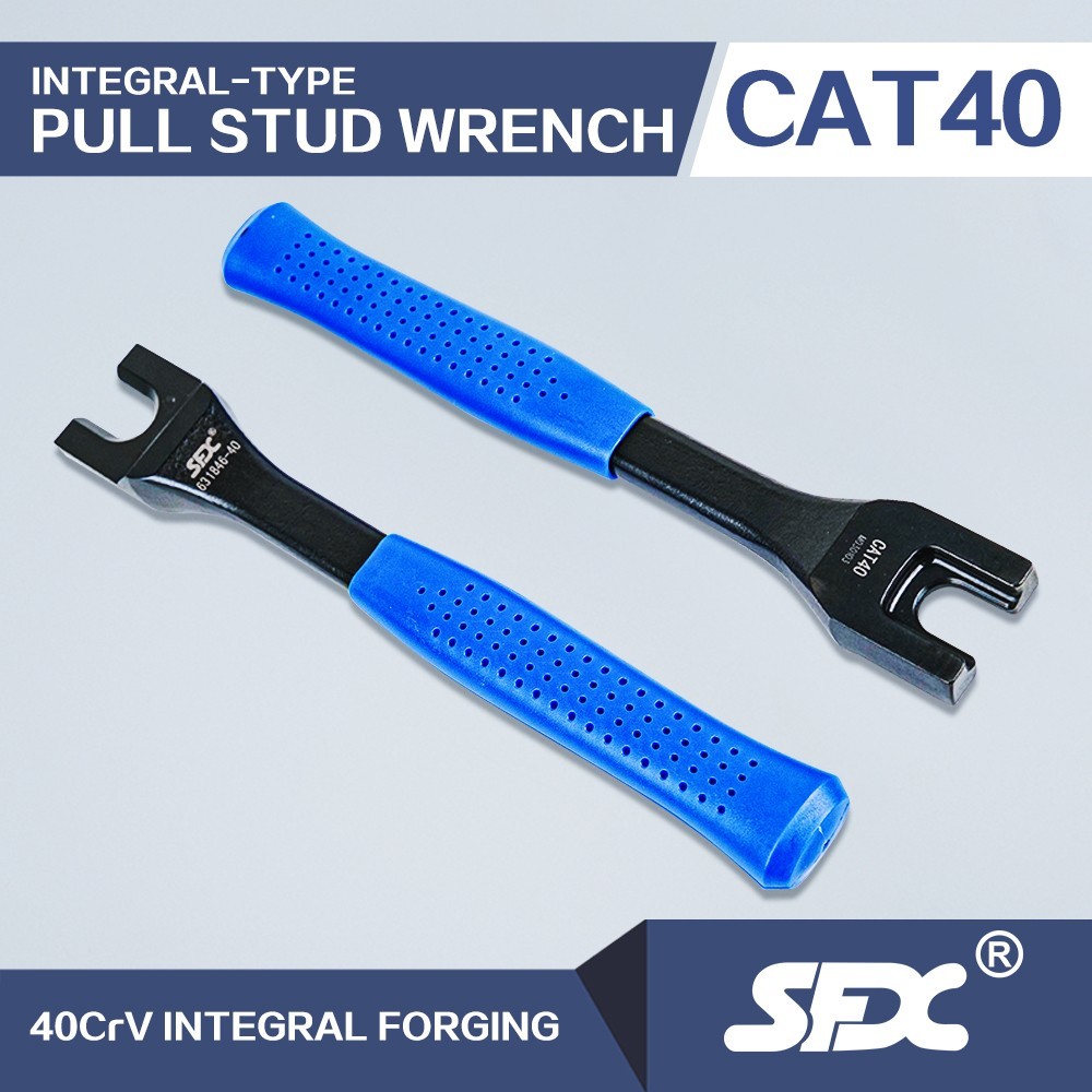 US Stock SFX CAT40 Pull Stud Wrench Durable CNC  Retention Knob Spanner