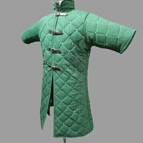 Thick Padded Gambeson, Historical Under Armor For Reenactments