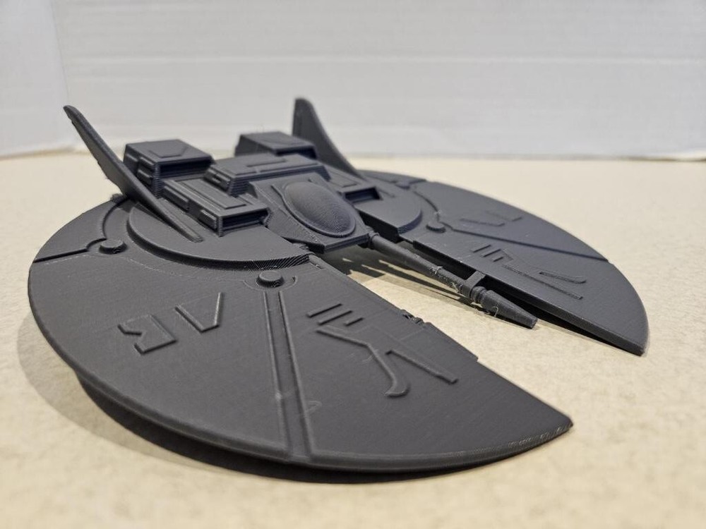 3d Printed 6in Kilrathi Dralthi MK1 Medium Fighter