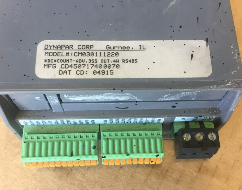 Eagle Signal Model CMO3O111220 Counter/Totalizer