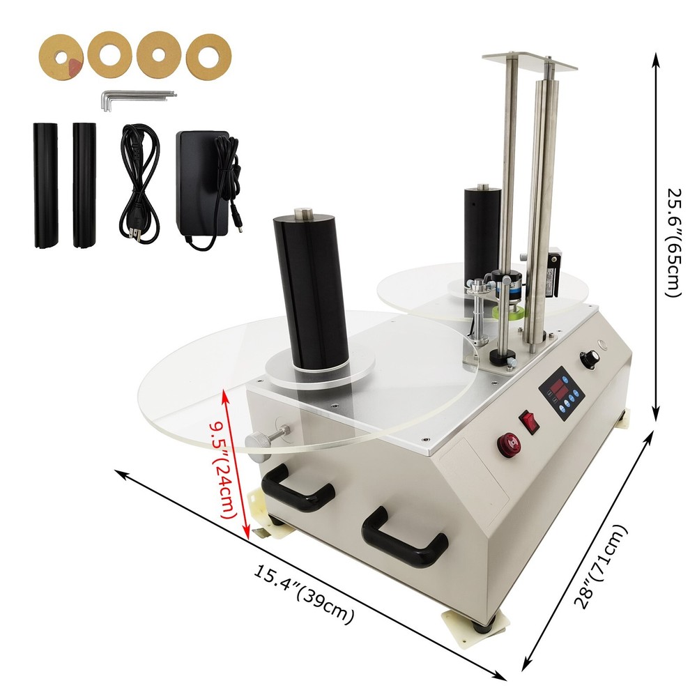 110V 350 Type Adjustable Speed Auto Counting Label Rewinder Label Winder