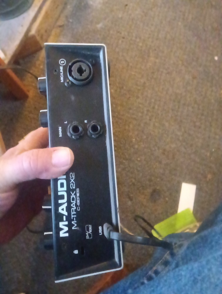 M-Audio MTRACK2X2 Studio Recording Interface