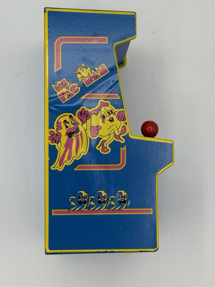 Ms Pacman Arcade Mini Handheld Tabletop Game Electronic Tested Works Great!!