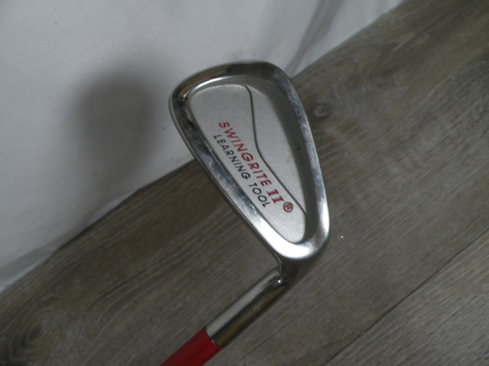 Swingrite II Learning Tool Golf Swing Trainer - Red Shaft with Formed Grip