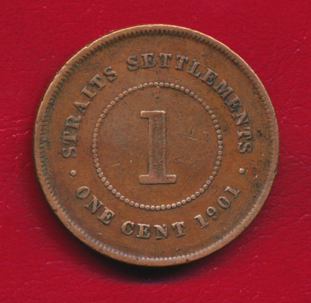 Straits Settlements 1901 CENT (Bronze)