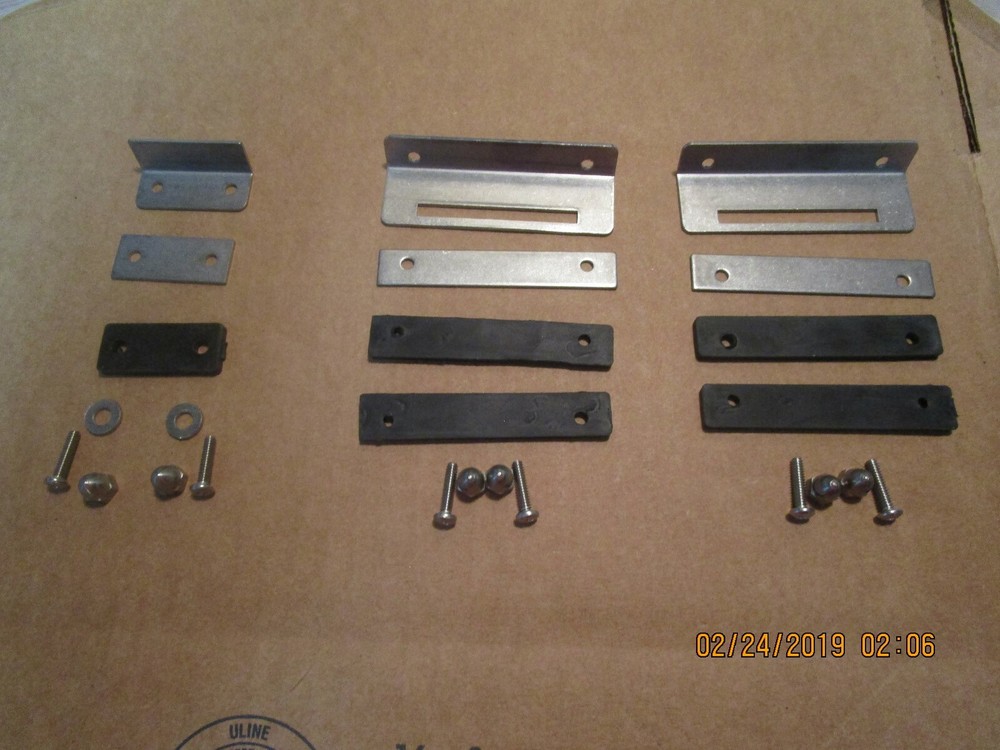 Hobart Upper Baffle Retaining Hing & Clip Assembly Kit Model 5701 OEM#290861