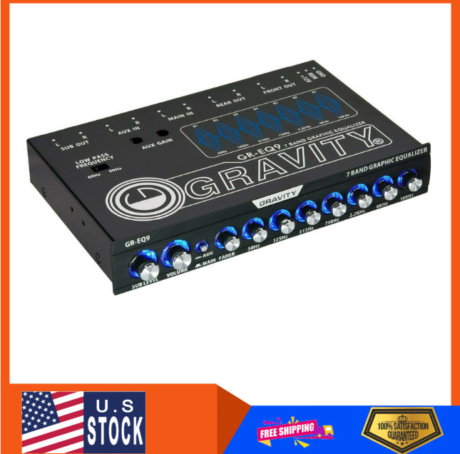 7 Band Graphic Equalizer GR-EQ9