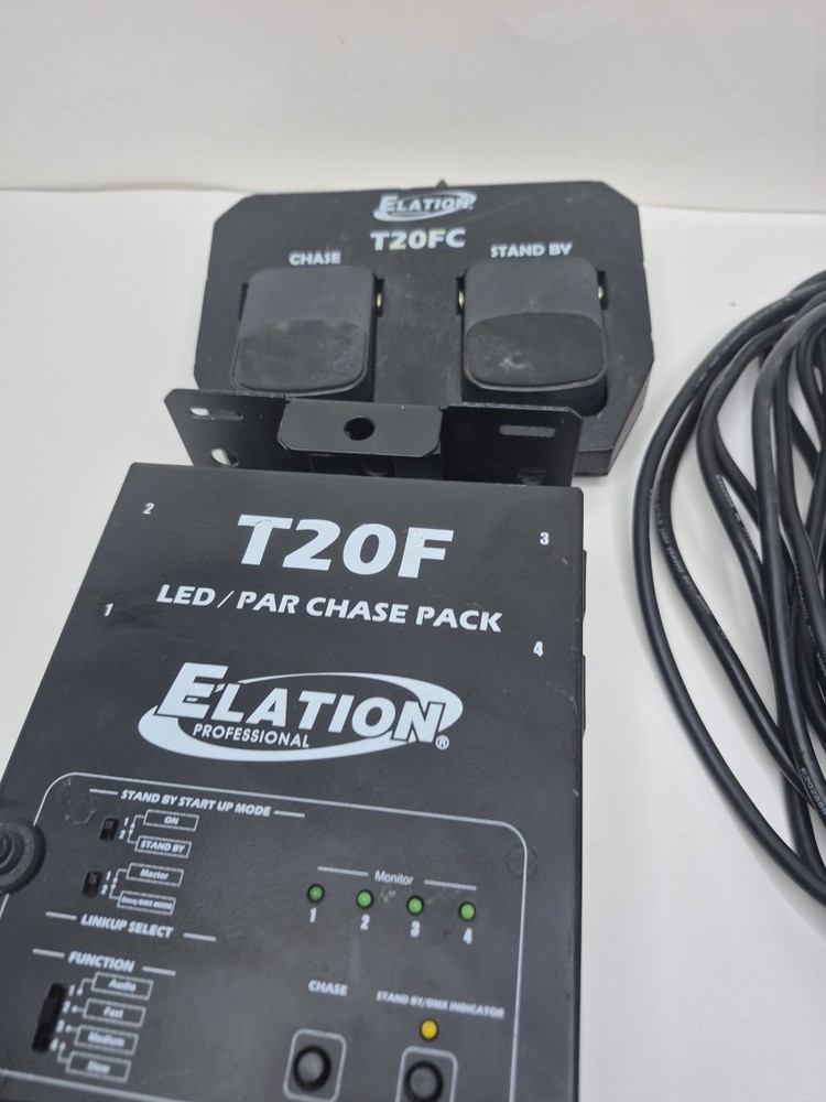 Elation T20FC - LED/PAR Can Chase Control Pack with Foot Panel