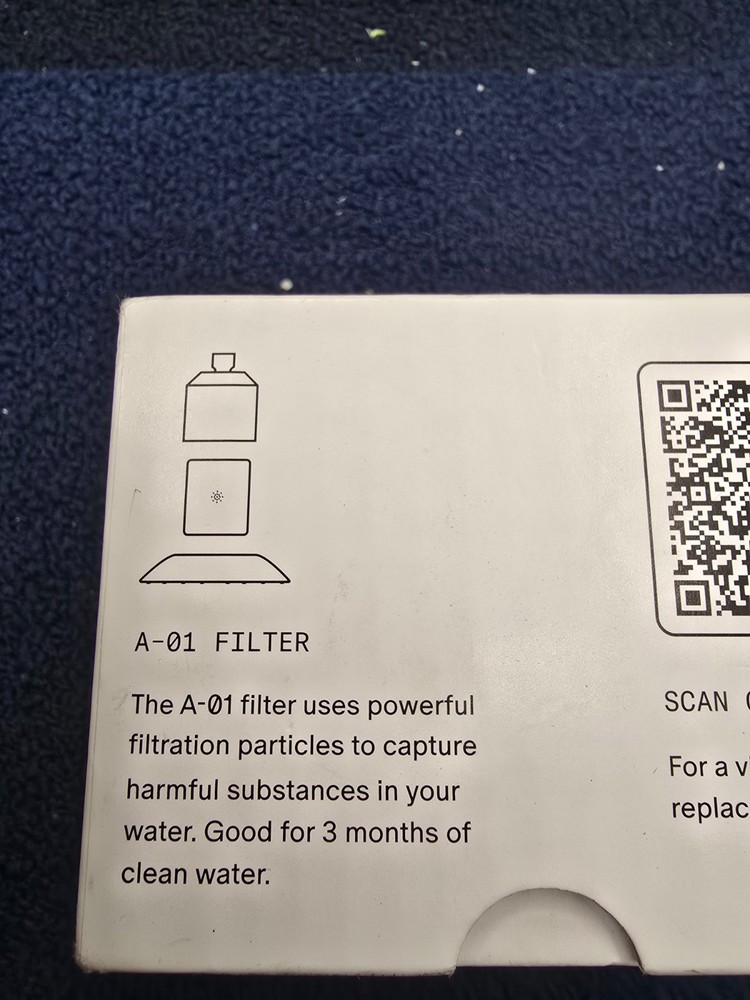 Afina A-01: Replacement Filter for Filtered Showerhead - High Yellow