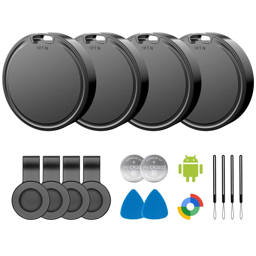 Air Tags for Android,Air Tags-4 Pack Android,Android Tracker Tags with 4 Case...