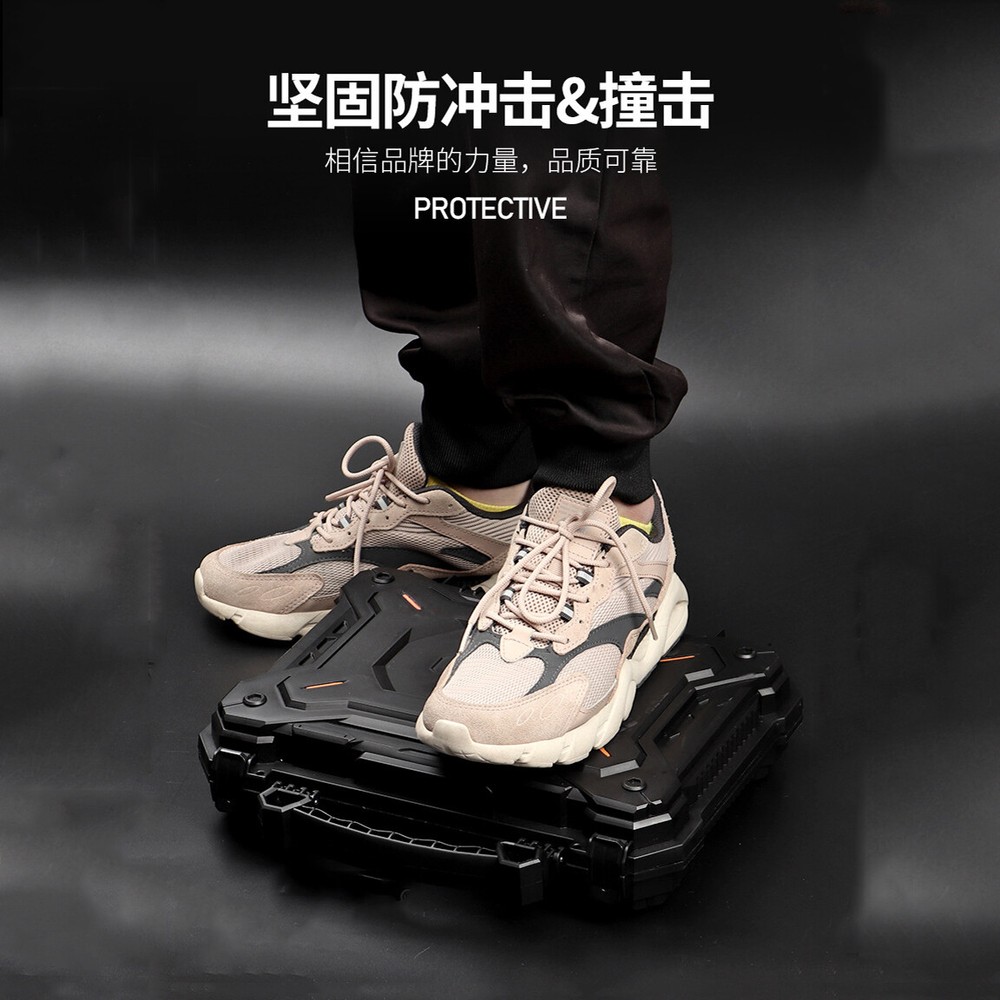 Portable Dustproof Waterproof Tactical Hard Case Tools Storage Box Carrying Case