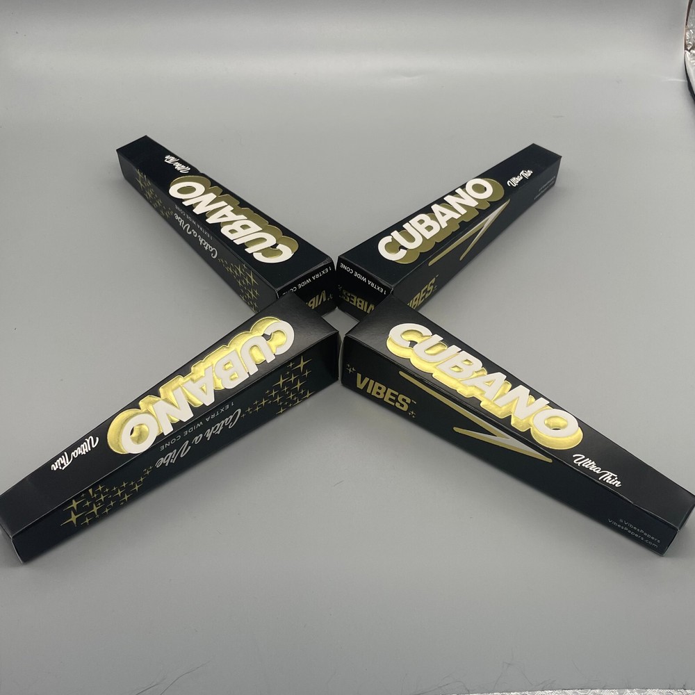 Vibes Cubano Cones-Ultra Thin-4pk