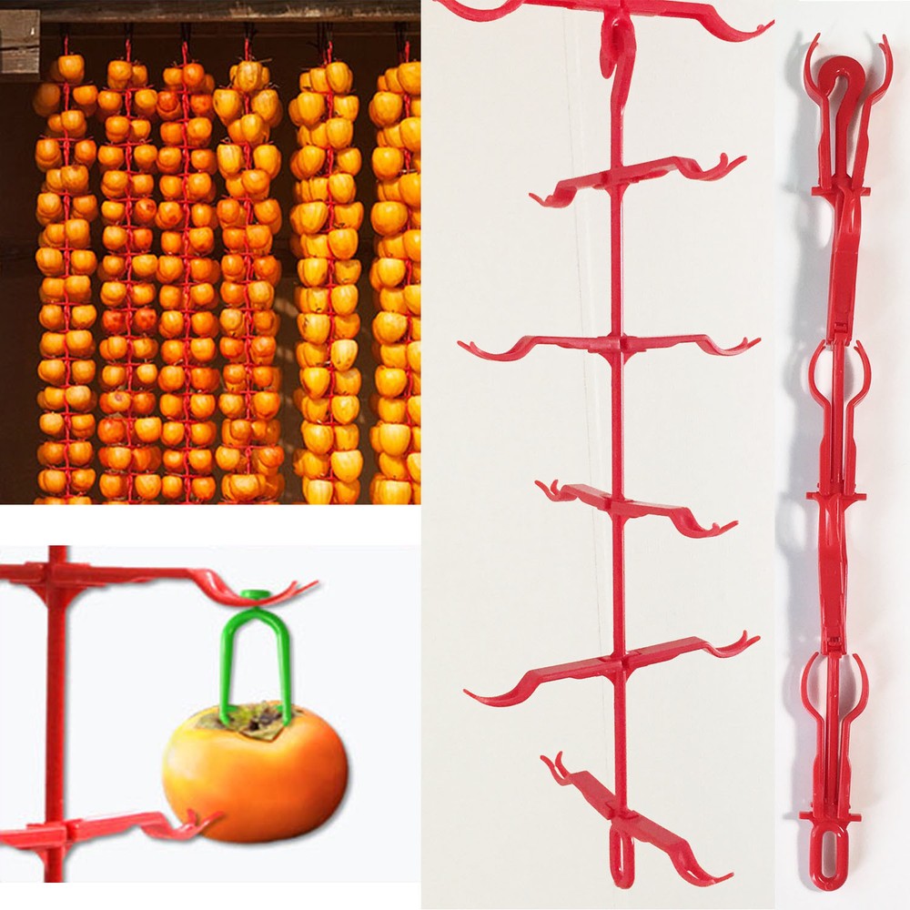 x 5 Hanger for Dry Persimmon, dried persimmon, vegetable drying rack w/ Holder
