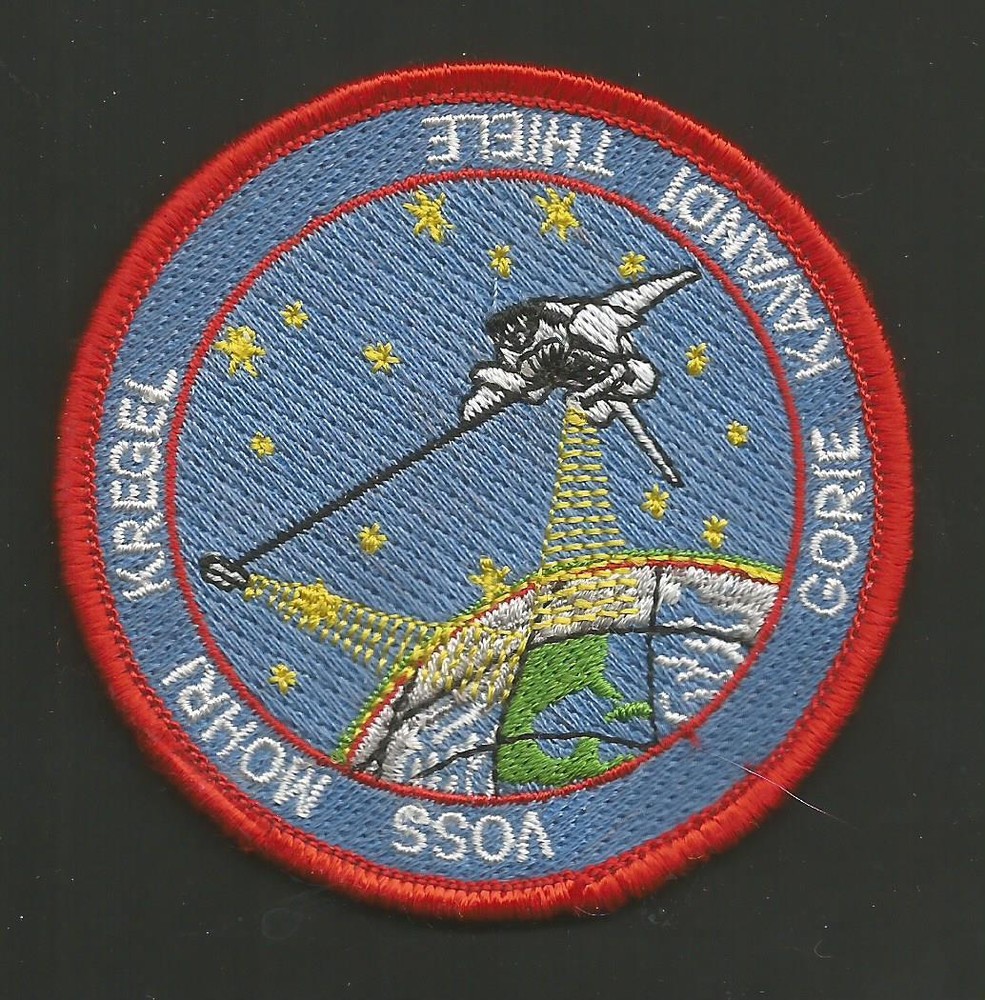 SHUTTLE ENDEAVOUR STS-99 VOSS MOHRI   PATCH 3  INCHES