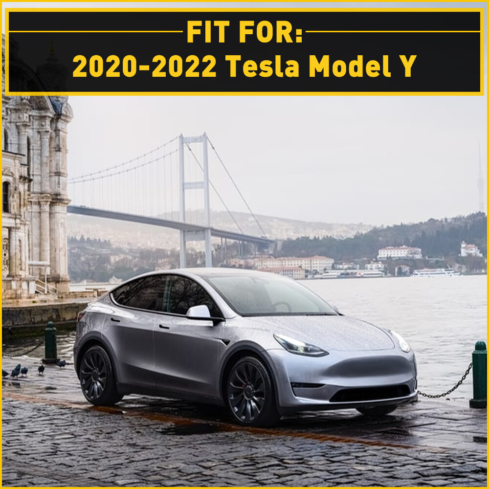 Rear Bumper Reflector Tail Lamp Case Left & Right For 2020-2022 Tesla Model Y