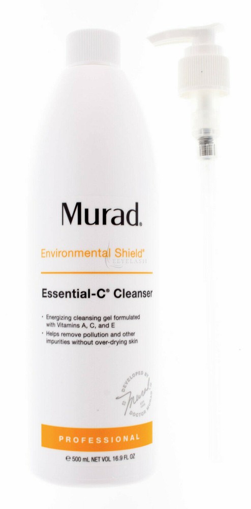 Murad Essential-C Cleanser Professional Size 16.9 oz/500mL AUTH / NEW * 2 PACK