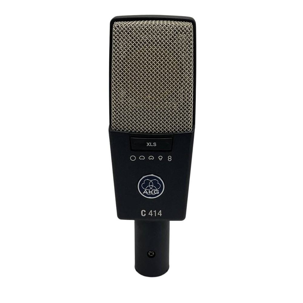 AKG C414 XLS Reference Multipattern Condenser Microphone Studio w/ Hard Case
