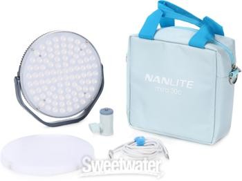 Nanlite Miro 30C LED Color Light - Midnight Blue