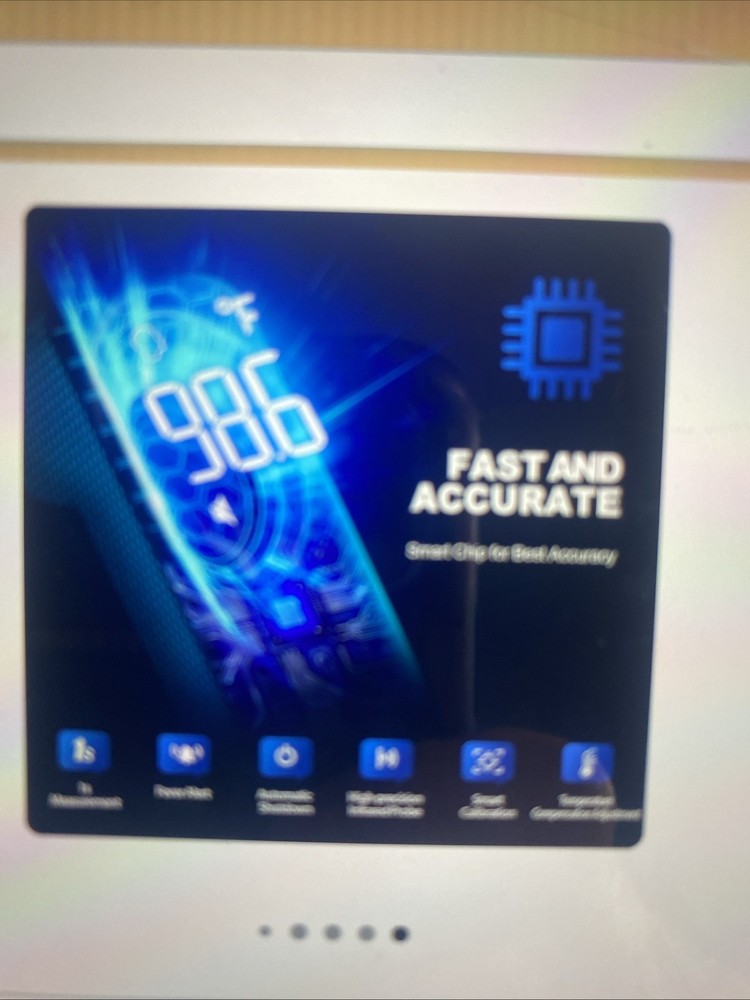 Thermometer No-Touch, Infrared Forehead