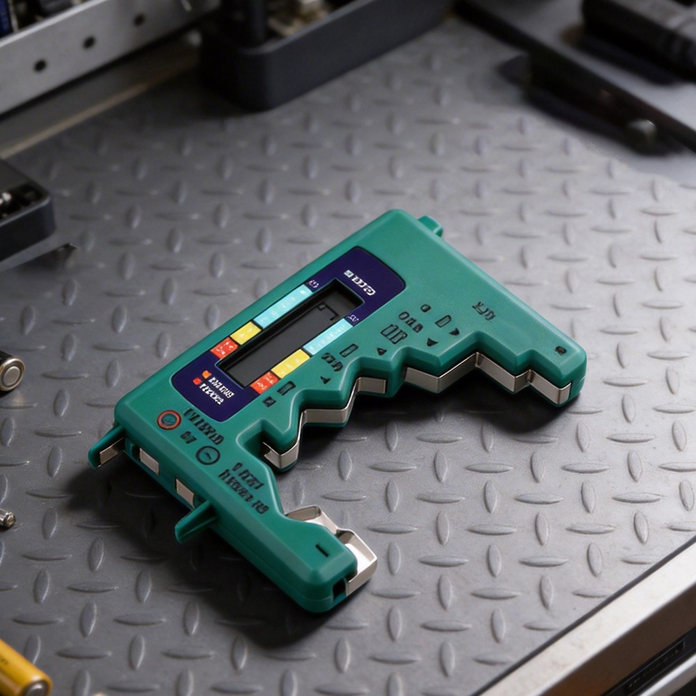 Handheld Battery Tester with LCD for AA AAA C D N and 9V Battery Testing