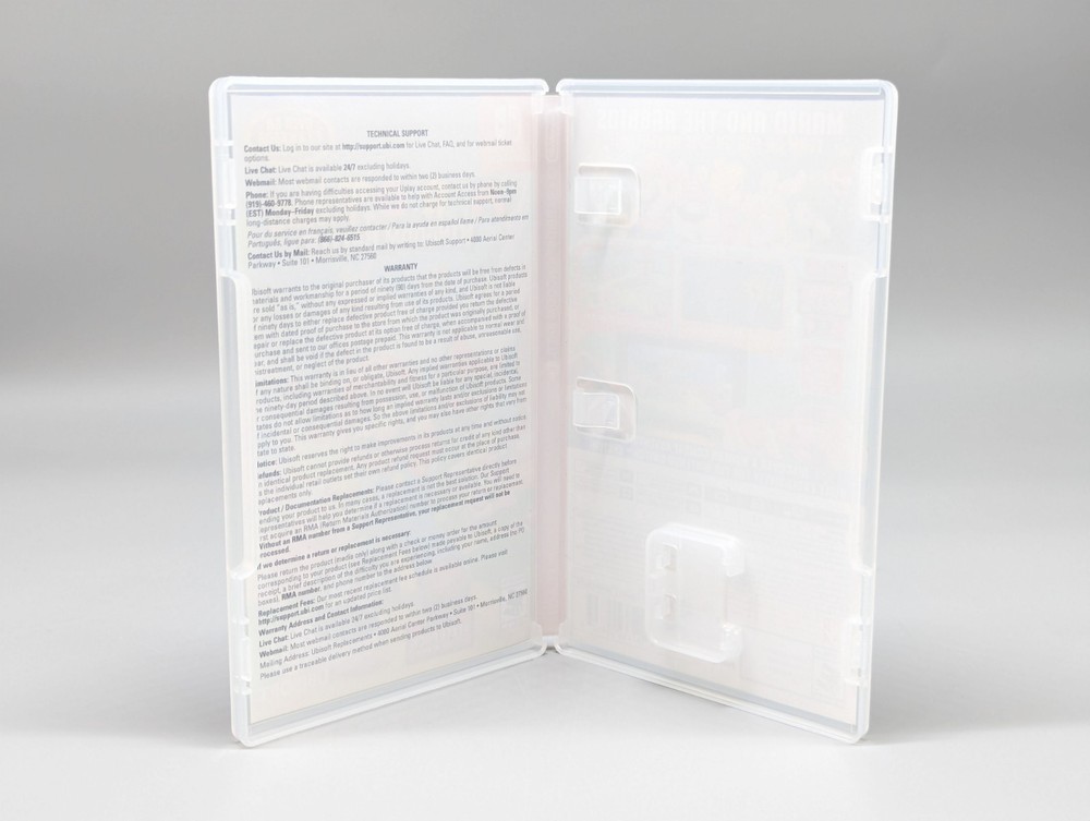 Nintendo Switch Mario + Rabbids Kingdom Authentic Replacement Case Only No Game