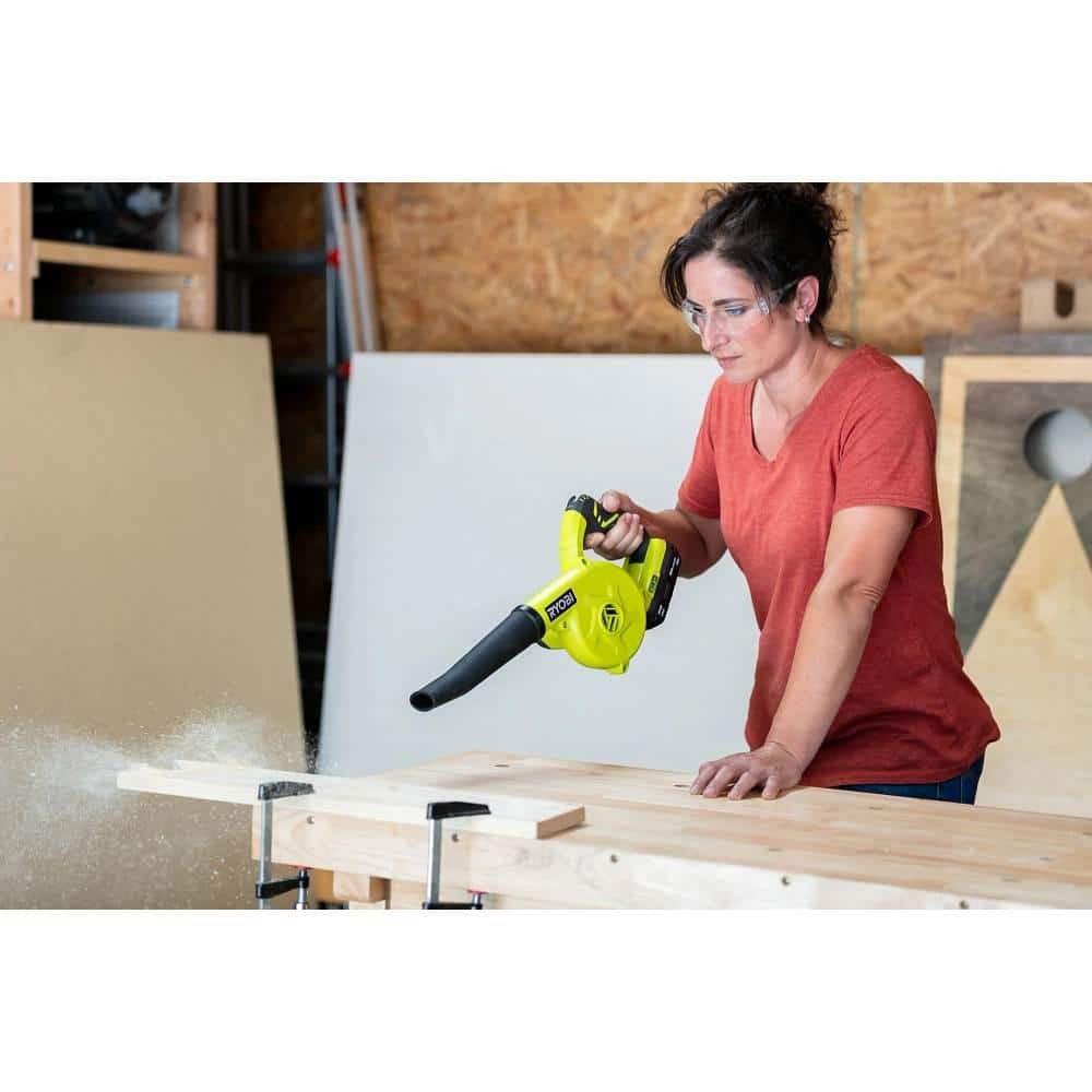 RYOBI ONE+ 18V Cordless Compact Workshop Blower (Tool Only)