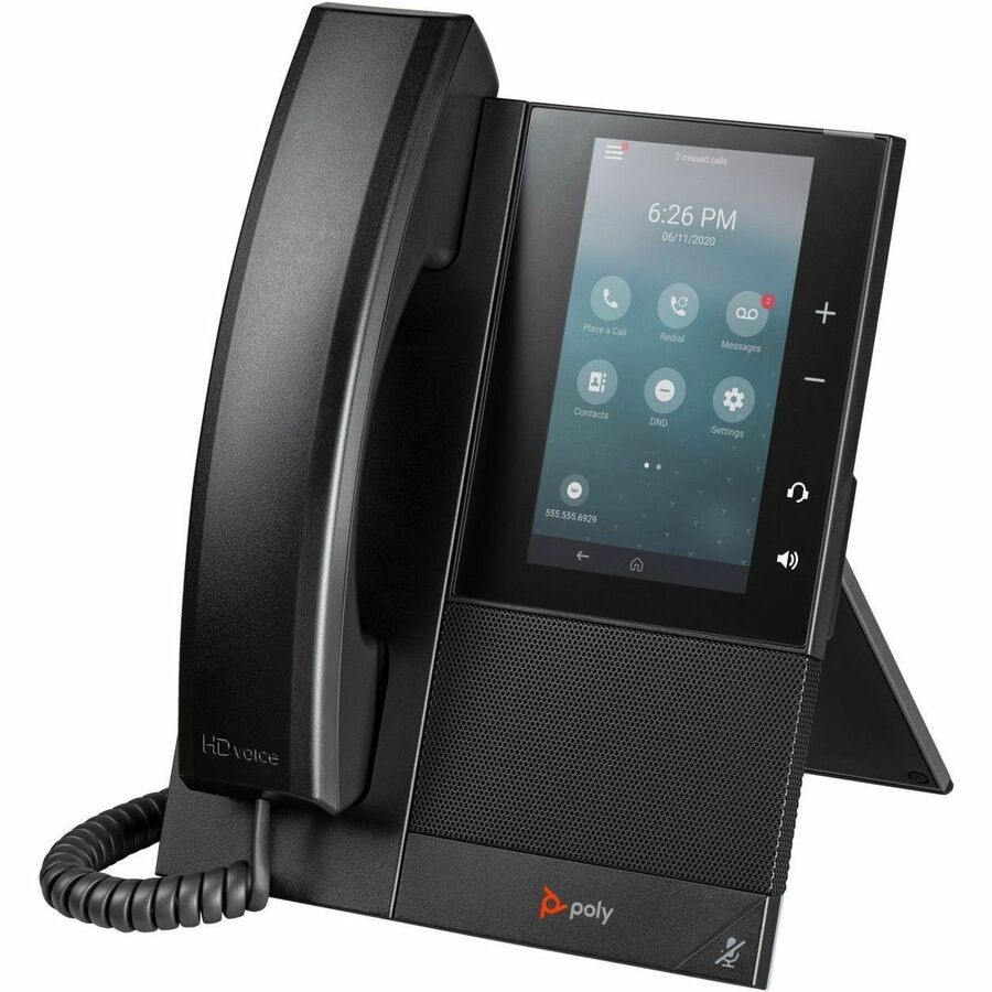 Hewlett Packard 82Z82AA Poly CCX 505 IP Phone Black