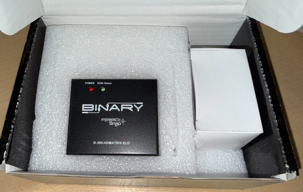 The Binary B-300-HDMATRIX-ELD 300 Series EDID Learning Device