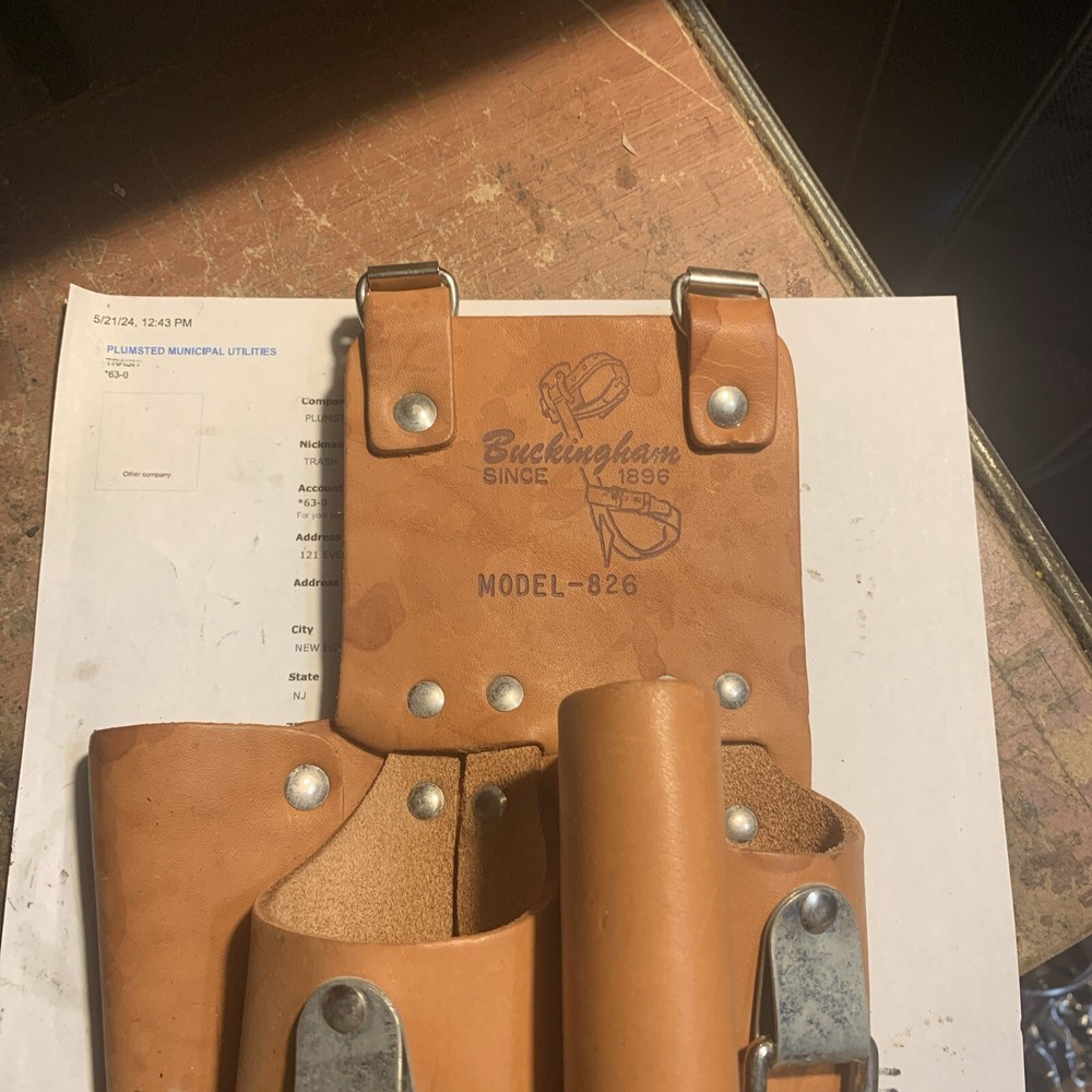 BUCKINGHAM 4 POCKET DOUBLE BACK HOLSTER - 826