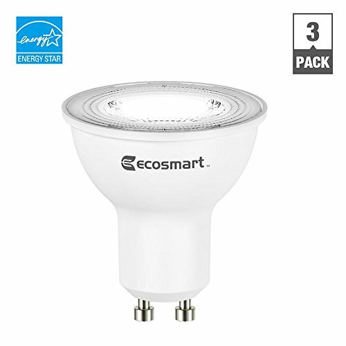 35W Equivalent Bright White MR16 GU10 Dimmable LED Light Bulb (3-Pack)