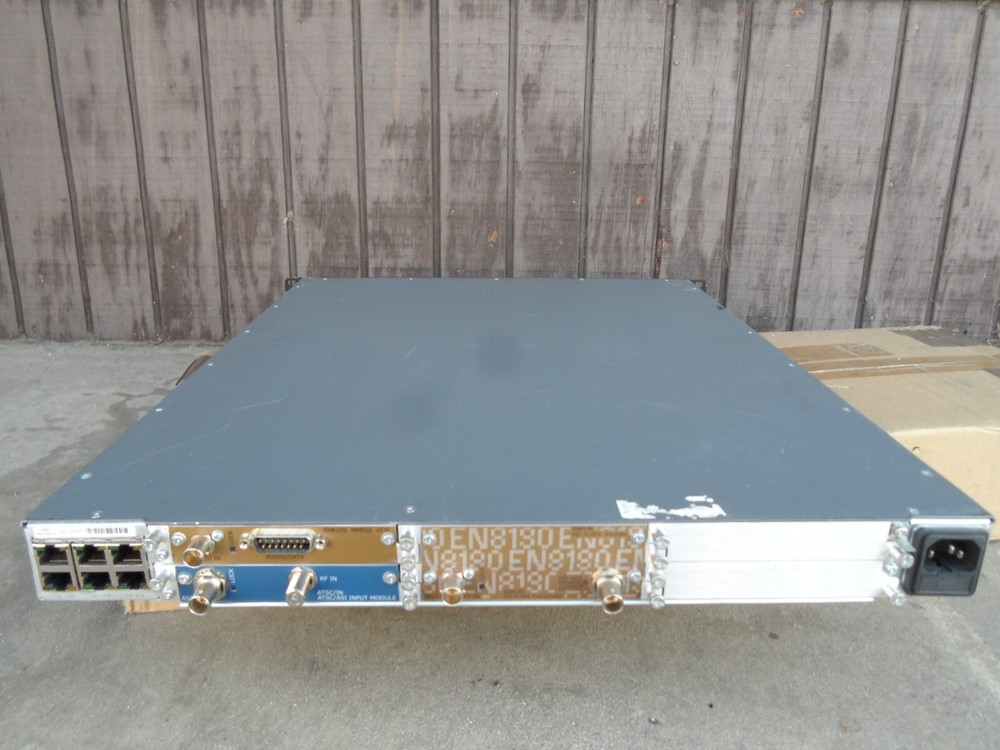 Ericsson MediaKind Video Processor Encoder EN8190 EN8100 ASI ATSC RF MPEG4