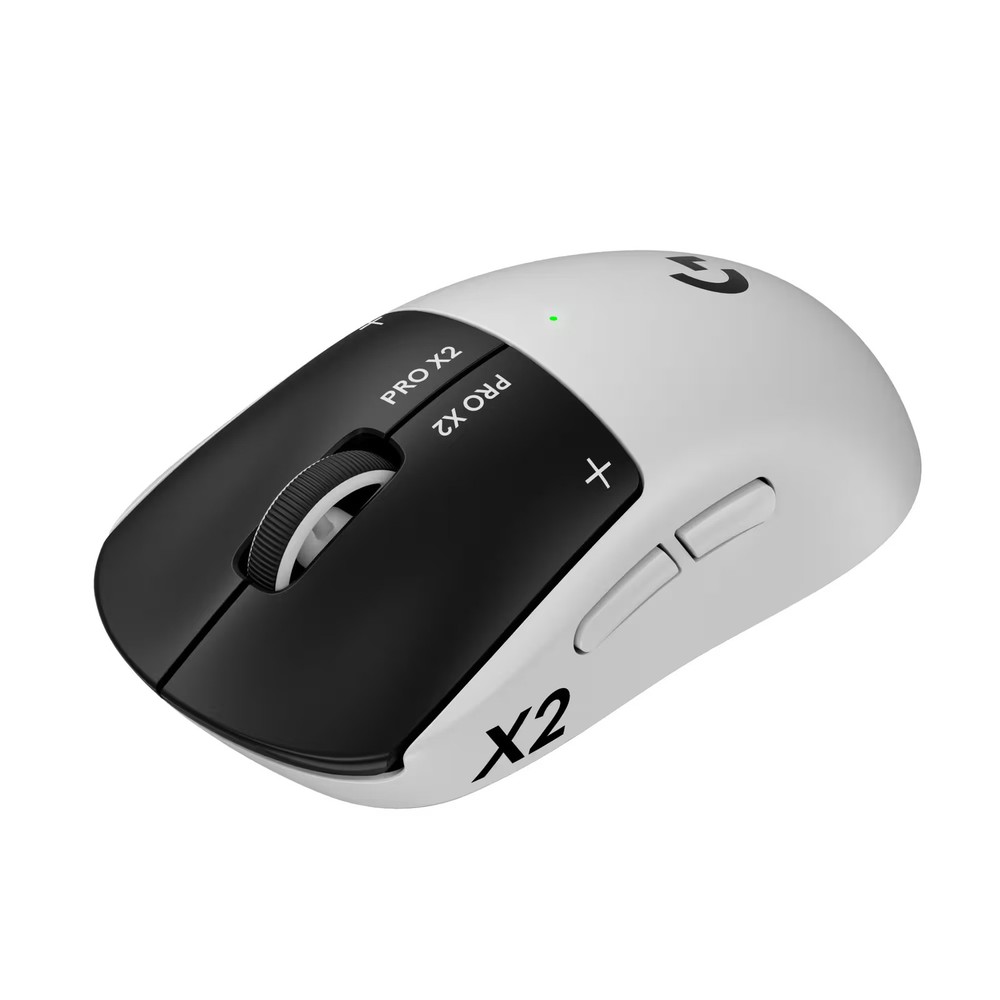 Logitech - PRO X2 SUPERSTRIKE LIGHTSPEED Lightweight Wireless Gaming Mouse wi...