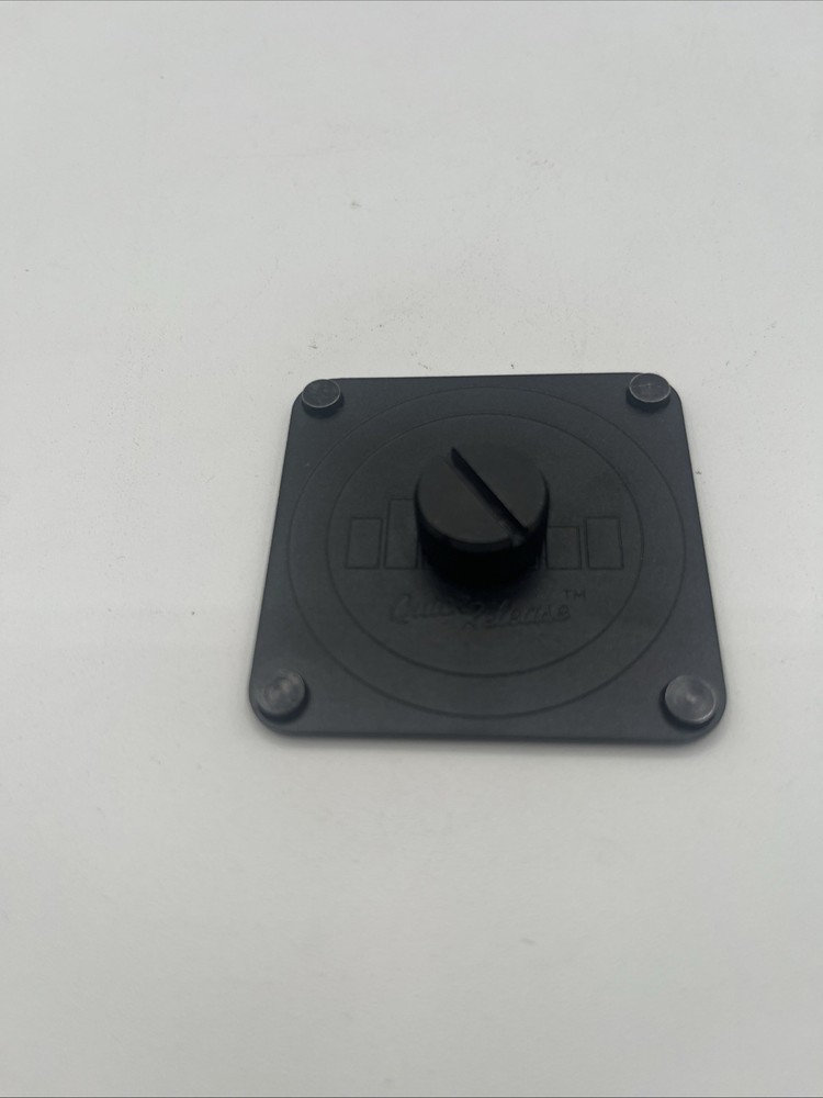 Quick Release Pedal Plate - hook and loop closure