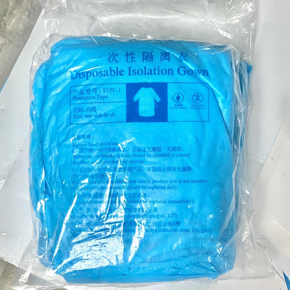 Disposable Isolation Gowns- 10 pack