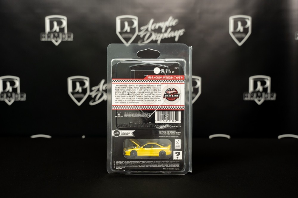 Diamond Protector 20 Pack Slimline Mainline/RLC Diecast Case for Hot Wheels