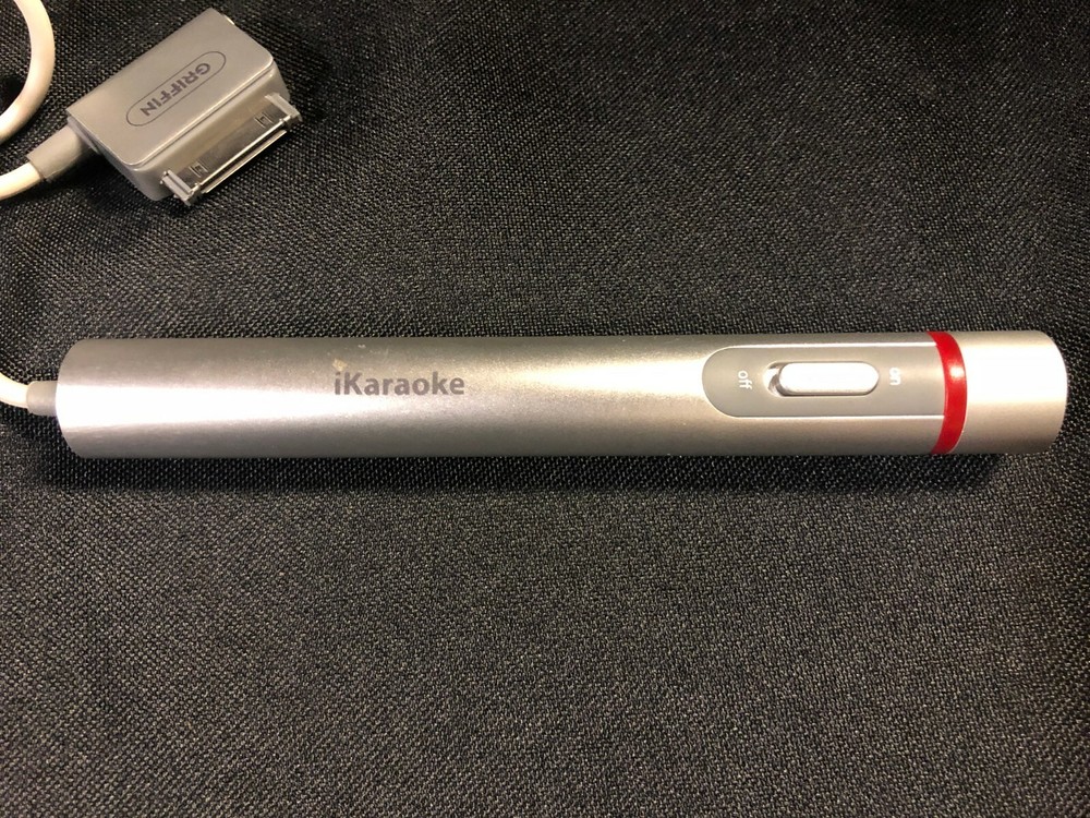 Griffin iKaraoke microphone w/ 30pin apple connection